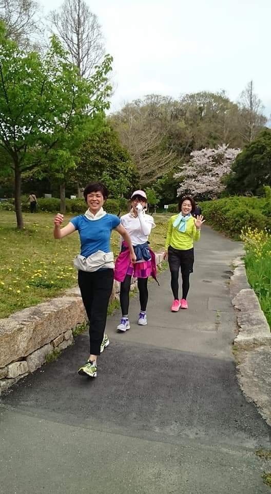 佐鳴湖でのランニング